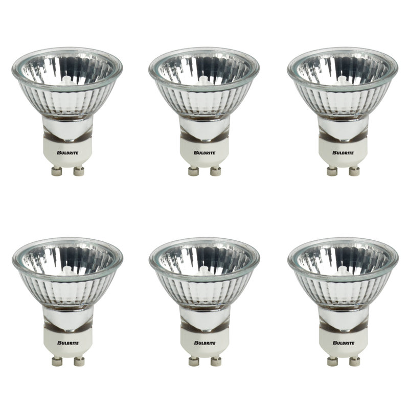 Bulbrite Industries 50 Watt MR16 Halogen Dimmable Light Bulb 2900K GU10